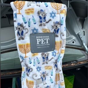 Hannukah Cat blanky